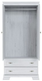 Ντουλάπα Parma B104, Anderson πεύκο, 193x88x49cm, 59 kg, Πόρτες ντουλάπας: Με μεντεσέδες | Epipla1.gr