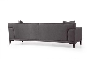 3-Seat Sofa Petra 3 -Anthracite Anthracite