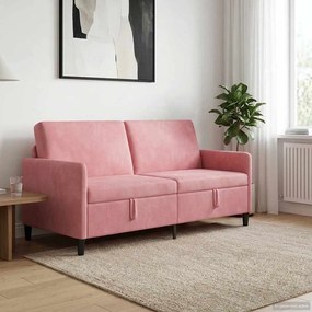 vidaXL Καναπές με Αποθήκευση Ροζ 172 x 78 x 87 εκ Πολυεστέρας