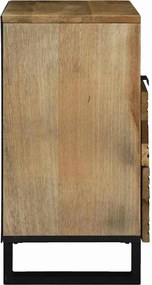 vidaXL Κομοδίνο Φυσικό 50 x 33 x 62 εκ. Επεξεργασμένο Ξύλο