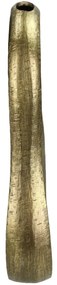 Βάζο ArteLibre Χρυσό Αλουμίνιο 22x6.5x35cm