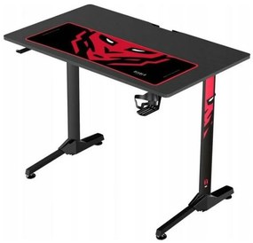 Γραφείο Gaming Diablo Chairs 1469 Λευκό Μαύρο Κόκκινο 100 x 75 x 60 cm