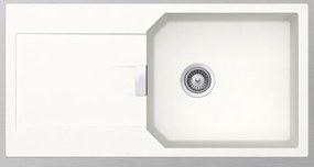 Schock Manhattan 30100 - Νεροχύτης Κουζίνας Γρανίτη 100x51 - Superwhite