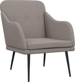 vidaXL Πολυθρόνα Taupe 63 x 76 x 80 εκ. Υφασμάτινη