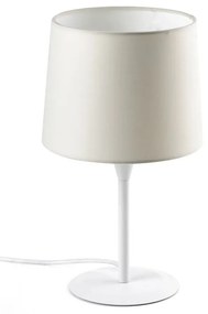 Επιτραπέζιο Φωτιστικό Conga 64316-02 E27 max 15W White-Beige Faro Barcelona