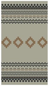 Πετσέτα Θαλάσσης - Παρεό Inca Greige Palamaiki Beach 86x160cm 100% Cotton