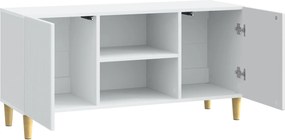 vidaXL Ντουλάπι TV Λευκό 102 x 34,5 x 50 εκ. Επεξεργασμένο Ξύλο