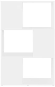vidaXL Βιβλιοθήκη/Διαχωριστικό Χώρου Λευκό 60x24x94 εκ. Μοριοσανίδα