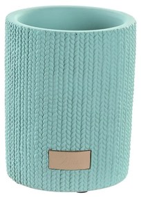 Ποτήρι DKD Home Decor Πράσινο Τσιμέντο 8 x 8 x 10 cm