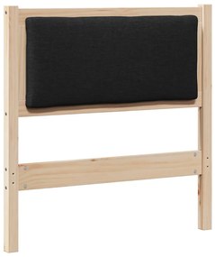 vidaXL Κεφαλάρι Άλλο Καφέ 75 cm Μασίφ ξύλο πεύκου