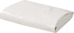 KRAUSMANN 180WW Μουσαμάς με Κρίκους 6 × 8m 180gr/τμ Λευκό-λευκό