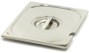 Gastronorm Lid -1/2 GN - Stainless Steel - with Recess