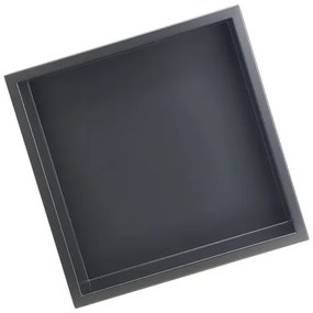 VEVOR Shower Niche 33.0 x 33.0 x 10.2 cm Recessed Wall Shelf Stainless Steel Black