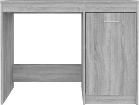 vidaXL Γραφείο Γκρι Sonoma 100x50x76 εκ. από Επεξεργασμένο Ξύλο