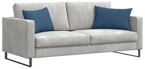 vidaXL Μαξιλάρι Καναπέ 2 pcs Μπλε 60 x 40 cm ύφασμα