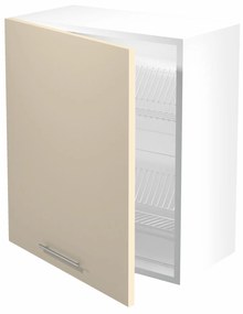 VENTO GC-60/72 top cabinet with drainer, color: beige DIOMMI V-UA-VENTO-GC-60/72-BEŻOWY DIOMMI-60-22917