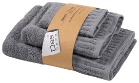 DAS HOME ΣΕΤ ΠΕΤΣΕΤΕΣ 3ΤΕΜΑΧΙΩΝ BEST 0748 GREY