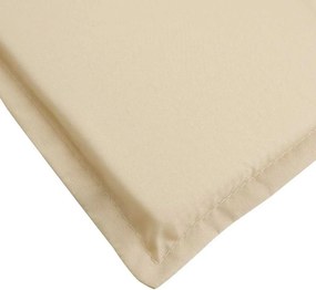 vidaXL Μαξιλάρι Σεζλόνγκ Μπεζ (75+105) x 50 x 4 εκ.