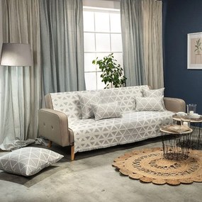 Ριχτάρι Manarola 04 Grey Teoran Armchair 180x150cm Cotton-Polyester