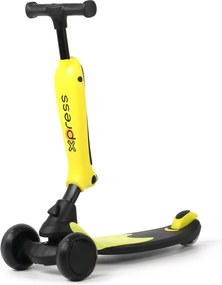 Kid's toy 2in1 scooter/ride on "X-PRESS" yellow