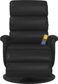 vidaXL Κάθισμα μασάζ Μαύρο 71 x 98 x 106 εκ. Τεχνητό Δέρμα