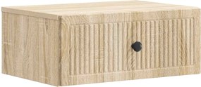 vidaXL Κομοδίνο 2 τεμ. Sonoma Δρυς 49 x 34,5 x 20 εκ.
