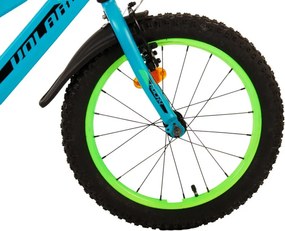 Rocky 18 Inch 26 cm Boys Coaster Brake Turquoise