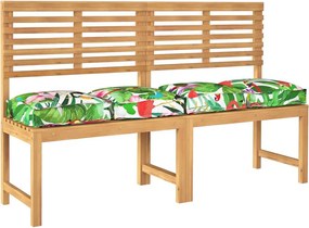 vidaXL Μαξιλάρι Floral 4 pcs Πολύχρωμο 40 x 40 x 8 εκ. Ύφασμα Όξφορντ