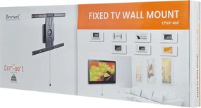 BRATECK επιτοίχια βάση τηλεόρασης LP69-46F , 37-80", έως 50kg