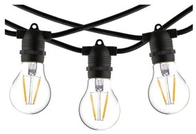 Φωτιζόμενη Γιρλάντα 10xE27 15W IP65 Μαύρο Festoon 7873 Nowodvorski-7873-Μαύρο 7873