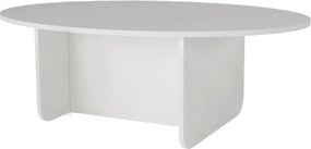 Τραπεζάκι σαλονιού Ravey Megapap χρώμα λευκό 120x60x39,8εκ.
