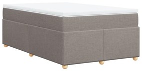 ΚΡΕΒΑΤΙ BOXSPRING ΜΕ ΣΤΡΩΜΑ TAUPE 120X190 ΕΚ. ΥΦΑΣΜΑΤΙΝΟ 3285363