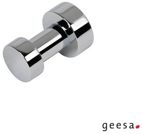 Άγκιστρο Μονό Επίτοιχο Χρωμέ Geesa Nemox 6513