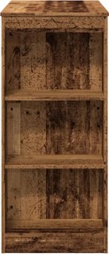 vidaXL Τραπέζι Μπαρ με Ράγες 95x47x103,5 εκ. Επεξεργ. Ξύλο