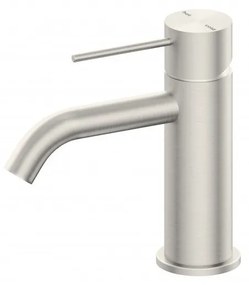 Sparke Musa-01 Μπαταρία Νιπτήρα Χαμηλή Brushed Nickel Ορείχαλκος