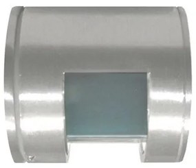 Απλίκα Φωτιστικό Τοίχου Κύλινδρος G9 IP54 12x11 Lumen-3-909866-Αλουμίνιο 3-909866