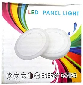Φως πάνελ LED 18w+6W λευκό και μπλε