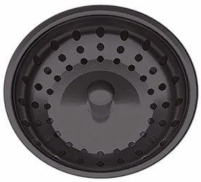 Schock Cristalite Manhattan Gunmetal Βαλβίδα Νεροχύτη με Υπερχείλιση