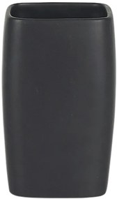 Ποτήρι Οδοντόβουρτσας (6.5x6.5x10.5) Spirella 02621.002 Retro Black