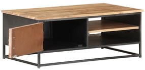 vidaXL Τραπεζάκι Σαλονιού 90 x 50 x 35 εκ. από Μασίφ Ξύλο Ακακίας