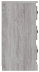 vidaXL Μπουφές Γκρι Sonoma 70x35,5x67,5 εκ. από Επεξεργασμένο Ξύλο