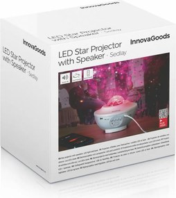 Προβολέας Αστεριών LED με Ηχείο Sedlay InnovaGoods