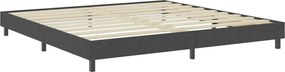 vidaXL Πλαίσιο Κρεβατιού Boxspring Γκρι 200 x 200 εκ. Υφασμάτινο