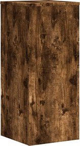 vidaXL Βάσεις Φυτών 2Τεμ. Καπνιστή Δρυς 30x30x70εκ. Επεξεργασμένο Ξύλο