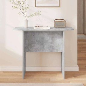 vidaXL Τραπέζι κονσόλας Σκυρόδεμα Γκρι 93 x 40 x 75 εκ