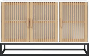 vidaXL Ντουλάπι Λευκό 105 x 30 x 65 εκ. από Επεξεργασμένο Ξύλο