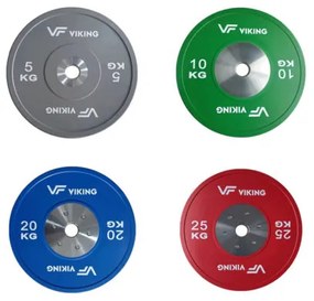 Viking Viking Competition Bumber Plates - 10.00 kgr VIKI-105828