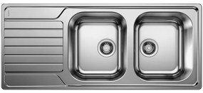 Blanco Dinas 8 S Λείος Stainless Steel Brushed Finish Ανοξείδωτος Νεροχύτης 80cm