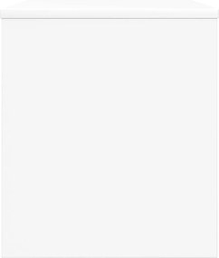 vidaXL Ντουλάπι TV Λευκό 60 x 35 x 40 εκ. Επεξεργασμένο ξύλο