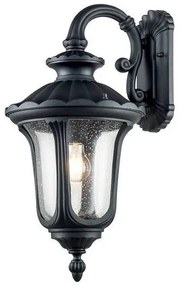 Φανάρι Απλίκα Φωτιστικό Τοίχου 1xE27 Μαύρο IP44 56cm Chicago CC2-M-BK Elstead Lighting CC2-M-BK Μαύρο